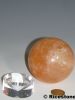 5b) Socle acryl Ø 5cm, Présentoir minéraux: œuf - boule