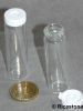 2a) Bouteille (petite) en verre de contenance 5cc