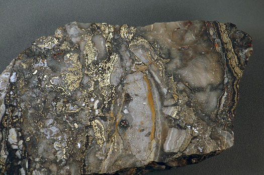 Minerai d'or de haute qualit 